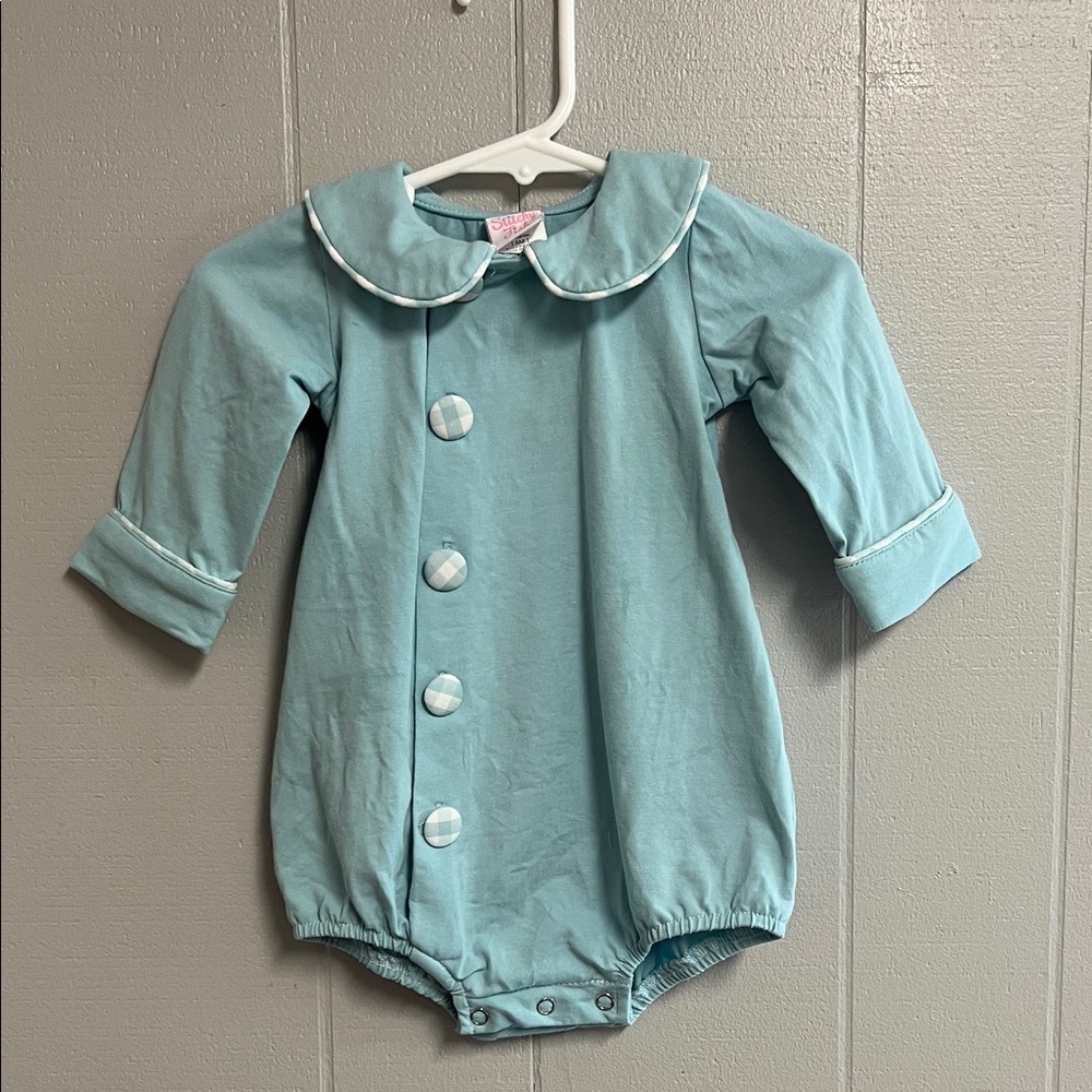 Stitchy Fish Boys Bubble 6 Months